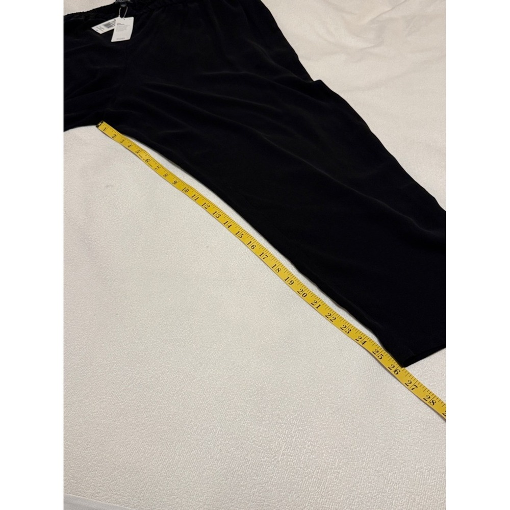 NWT Eileen Fisher The System Black Tapered Pant - Picture 5 of 8